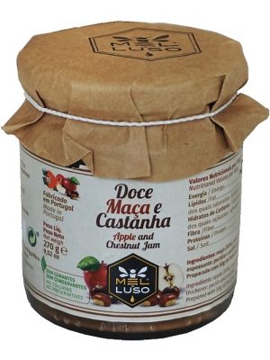 Doce de Maçã Com Castanha Melluso 270gr