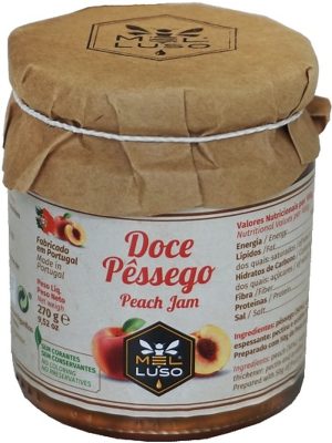 Doce de Pessego Melluso 270gr