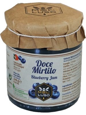 DOCE DE MIRTILO MELLUSO 270GR